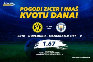 Odlična ponuda - Kvota dana koju nema niko, plus specijal na Halanda i De Brujnea!